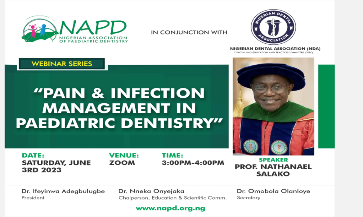 Pain and Infection Management in Pediatric Dentistry